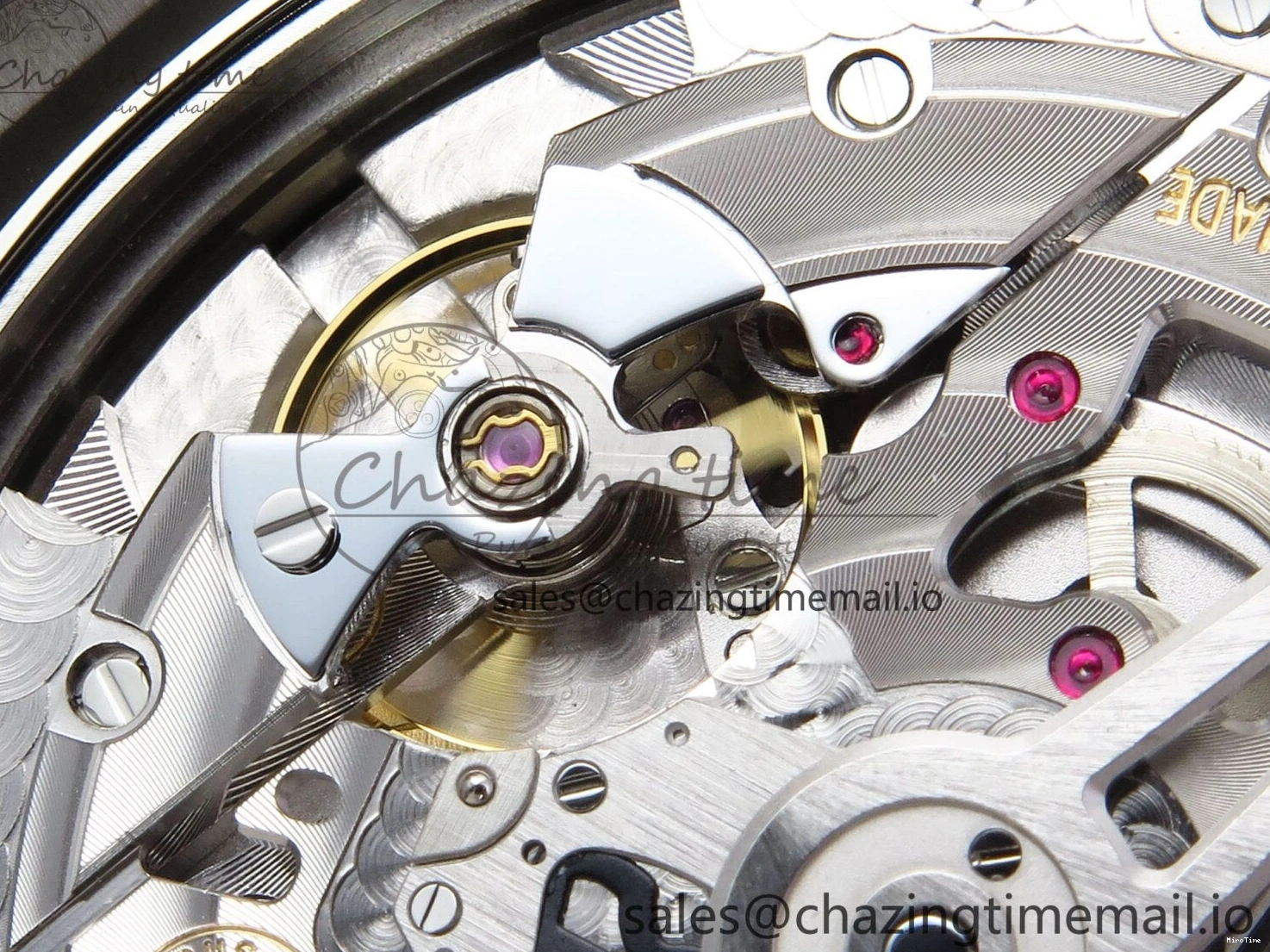 MIROTIME 0522 Portugieser Auto IWC0562A APSF 1:1 Best Edition White RG Dial on SS Bracelet A Unique 6991
